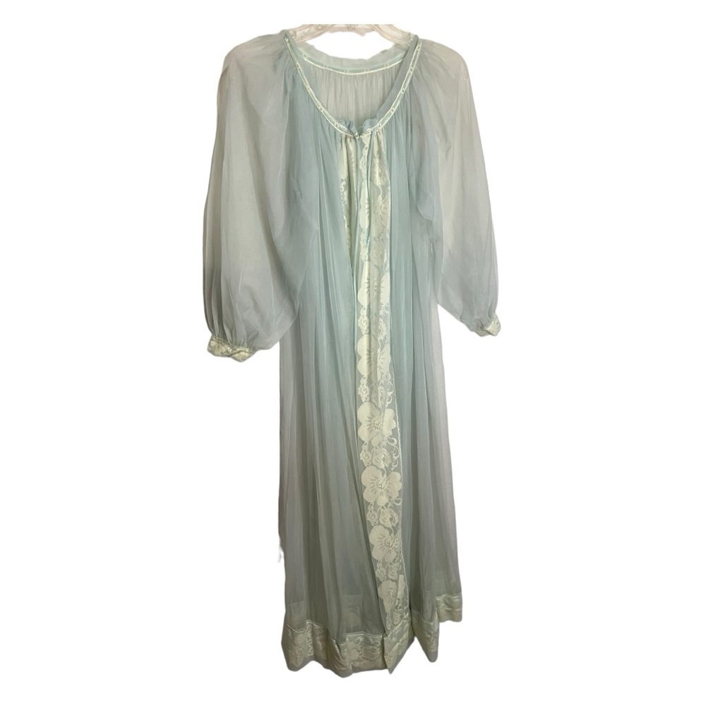 Vintage 1960s Miss Elaine Peignor Robe - Picture 4 of 16